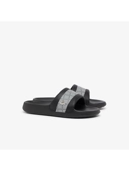 Lacoste - Men Serve Hybrid Black Sliders