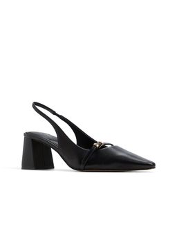 Aldo - Skepper-B Black Ladies Block Sandal Heels