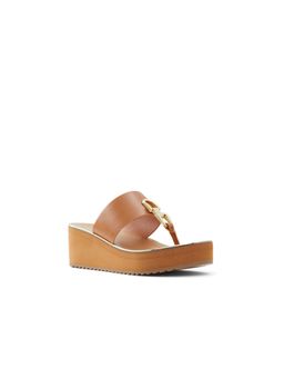Aldo - TOEA Tan Ladies Eva Wedges