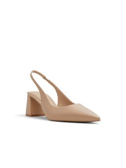 Aldo - Uliana-B Beige Ladies Block Sandal Heels