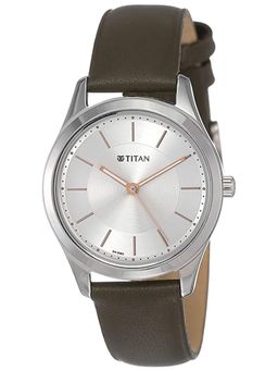Titan - NP2596SL04 Round Dial Analog watch For Women
