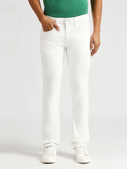 Pepe Jeans - Vapour White Mid Rise Straight Powerflex Jeans