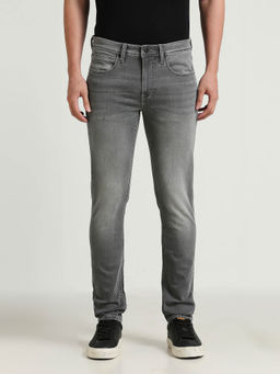Pepe Jeans - Chinox Grey Mid Rise Gymindigo Jeans