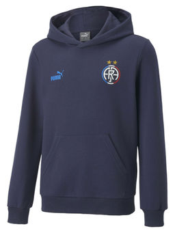 Puma - Ftblcore Fan Unisex Kids Blue Hoodie