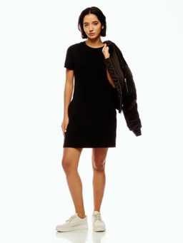 Calvin Klein - Cotton Crew Neck T-Shirt Dress