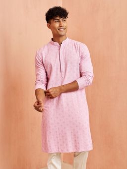 Vastramay - Mens Onion Rayon Kurta