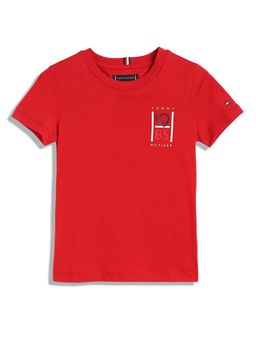 Tommy Hilfiger - Boys Red Color T-Shirt
