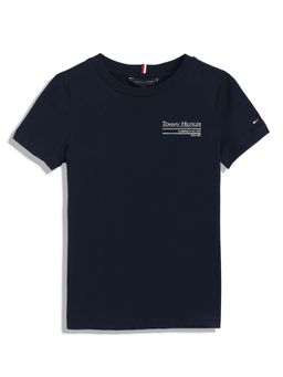 Tommy Hilfiger - Boys Navy Blue Color T-Shirt