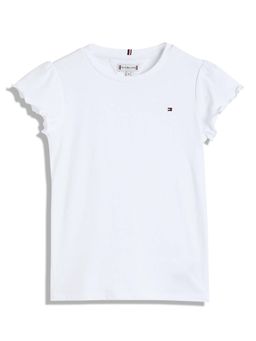 Tommy Hilfiger - Girls White Color T-Shirt