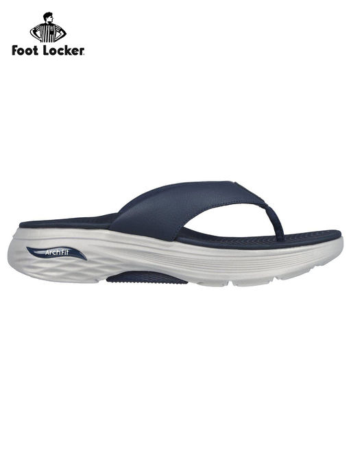 Buy SKECHERS MAX CUSHIONING ARCH Navy Blue Flipflops Online