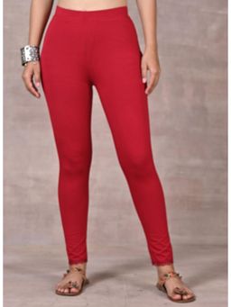 Lakshita - Maroon Viscose Lycra Leggings for Women