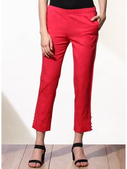 Lakshita - Pink Relaxed Fit Pant for Women