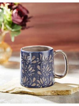 Fabindia - Blue Pallavi Ceramic Mug