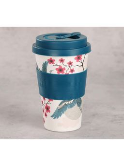 India Circus by Krsnaa Mehta - White Aerial Moments Bamboo Frankie Coffee Mug