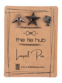 The Tie Hub - 3 Piece Brooch Combo