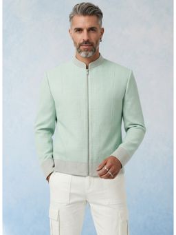 Bubber Couture - Classic Mint Green Bomber Jacket