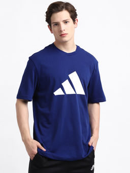 adidas - M Fi 3b Tee Blue Training T-shirts