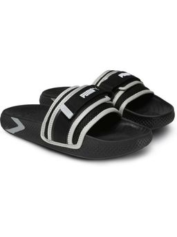 Puma - SoftridePro Leadpuff V1 Slides for Unisex - Black