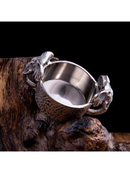 Gibox - Mastodon Bottle Wine Holder for Living Room Showpiece Champagne Metal Home Decor