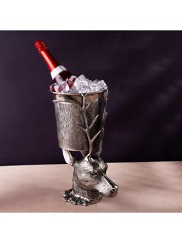 Gibox - The Stag Head Wine Double Walled Ice Cube Bucket, Beer, Wine Chiller