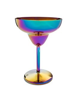 Gibox - Chromine Margarita Glass Cocktail Wine for Juice Cold Beverages Mojito Mocktail