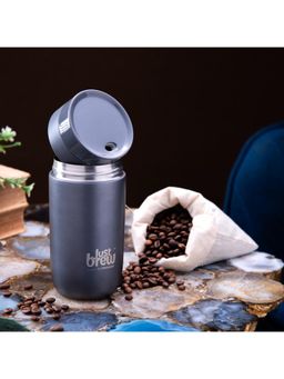 Gibox - Stainless Steel Insulated Bottle Black (355ml) Vacuum Tumbler Flask for Men