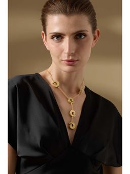 Joules By Radhika - Solene Gold Plated Stone Studded Necklace