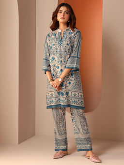 Libas - Women Multi-Color Floral Co-ord (Set of 2)