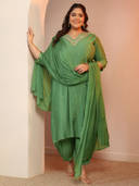 Green color option, Currently selected