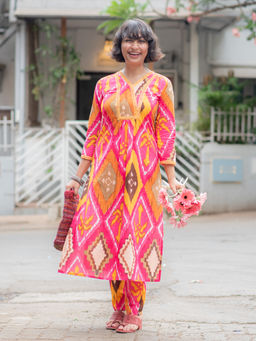 Suta - Women Multi-Color Printed Co-ord (Set of 2)