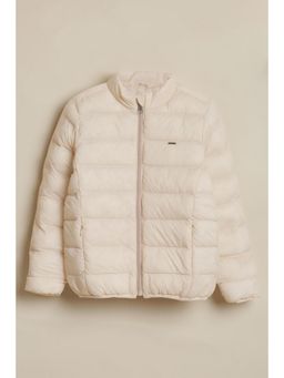 Allen Solly - Boys Beige Solid Jacket