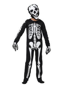 Little Surprise Box - Luminous Glow In Dark Skeleton Kids Halloween Costume Dress Up