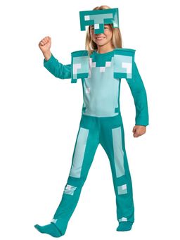 Little Surprise Box - Minecraft Gamer Costume, Kids Halloween Costume Fancy Dress Up