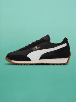 Puma - Easy Rider Vintage Unisex Black Sneakers