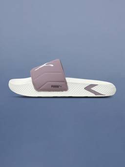 Puma - Grey Softridepro Leadpuff Womens Sliders