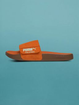 Puma - Orange Leadcat 2.0 Palermo Foil Sliders