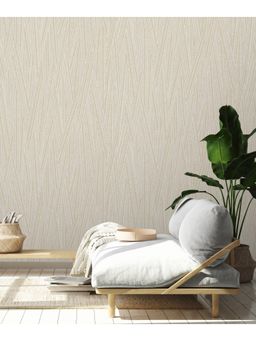 Excel - CrissCross Stitch Wallpapers Light Beige