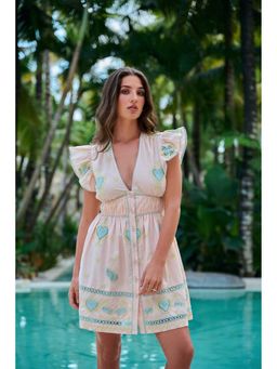 NOIB - Estella Mini Dress - Peach