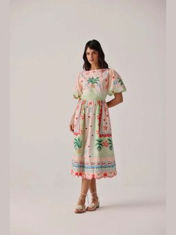 NOIB - Lyla Midi Dress - Ananas