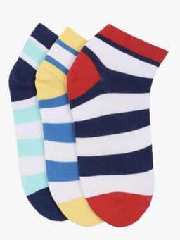 Footprints - Organic Cotton Kids Low Cut Socks (Pack of 3)