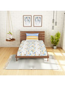 SPACES - 100% Cotton Bedsheets Single Soft Feel Skin Safe Breathable