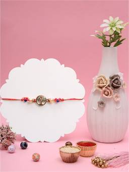 AAPNO RAJASTHAN - Tree Of Life Rakhi With Floral Vase
