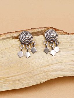 SANGEETA BOOCHRA JAIPUR - Silver Handcrafted Earring