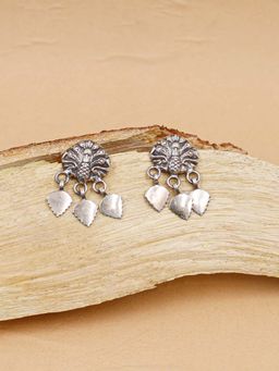 SANGEETA BOOCHRA JAIPUR - Oxidized Silver Handcrafted Earring