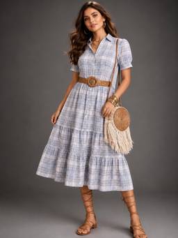 Twenty Dresses by Nykaa Fashion - Womens Cotton Floral Printed Midi Dress