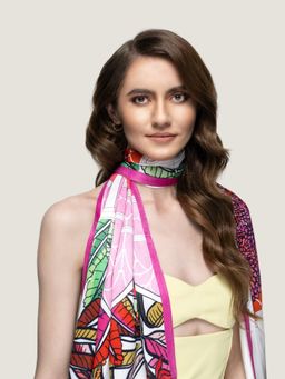 Waraq - Maharani Pink Stole