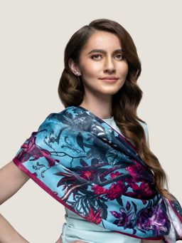 Waraq - Forest Night Stole