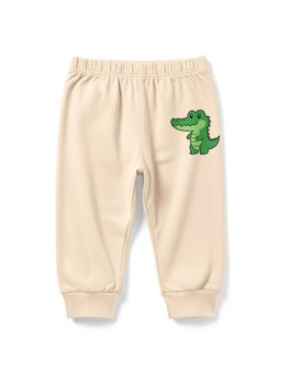 HELLCAT - Beige Baby Boys and Baby Girls Joggers
