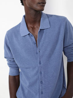 Rare Rabbit - Men Blue Solid Casual Shirt