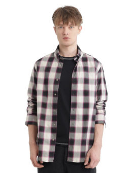 Rare Rabbit - Men Multi-Color Checks Casual Shirt